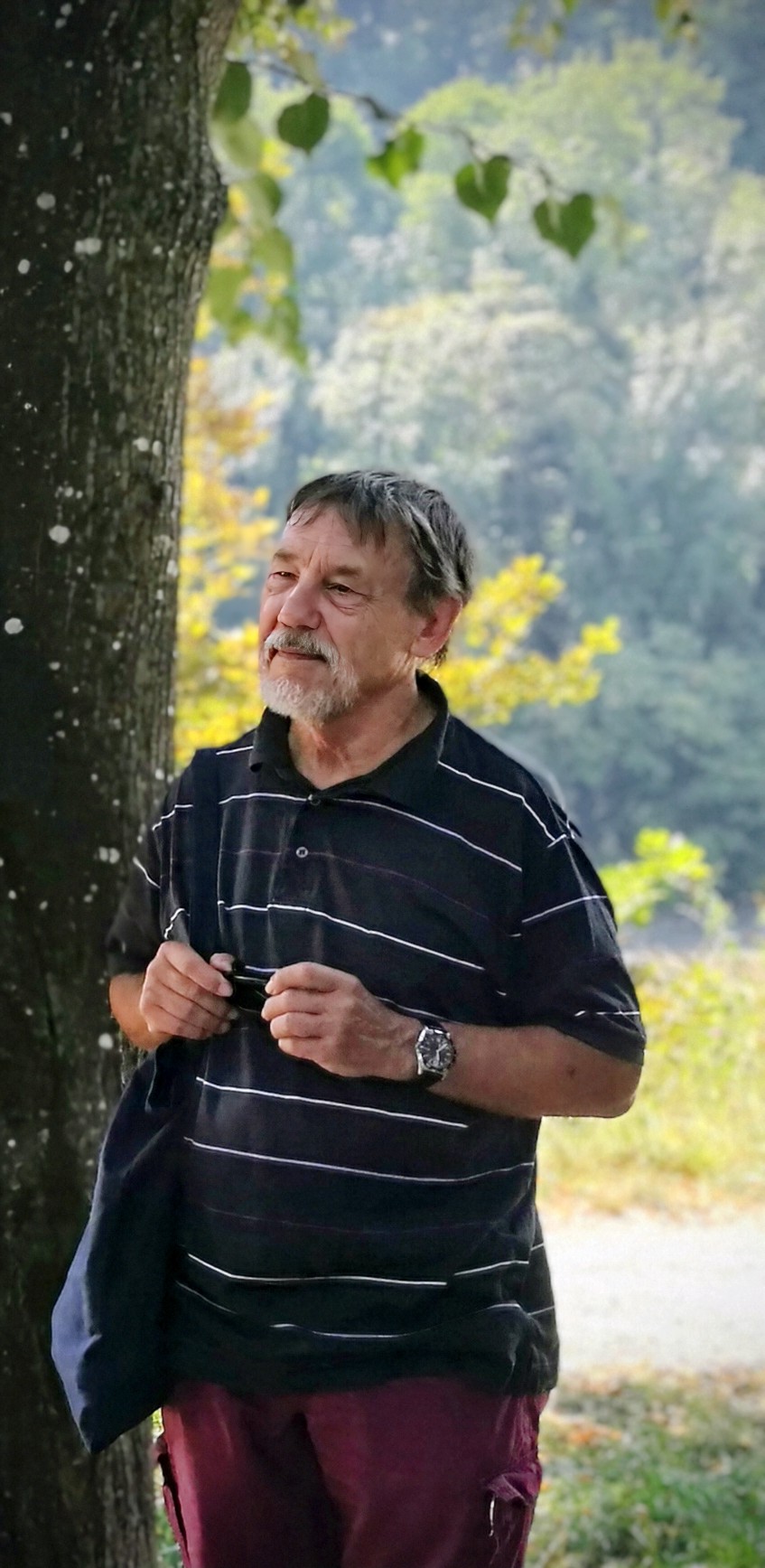 Günther Steinmetz beim SHG-Ausflug in Wasserburg